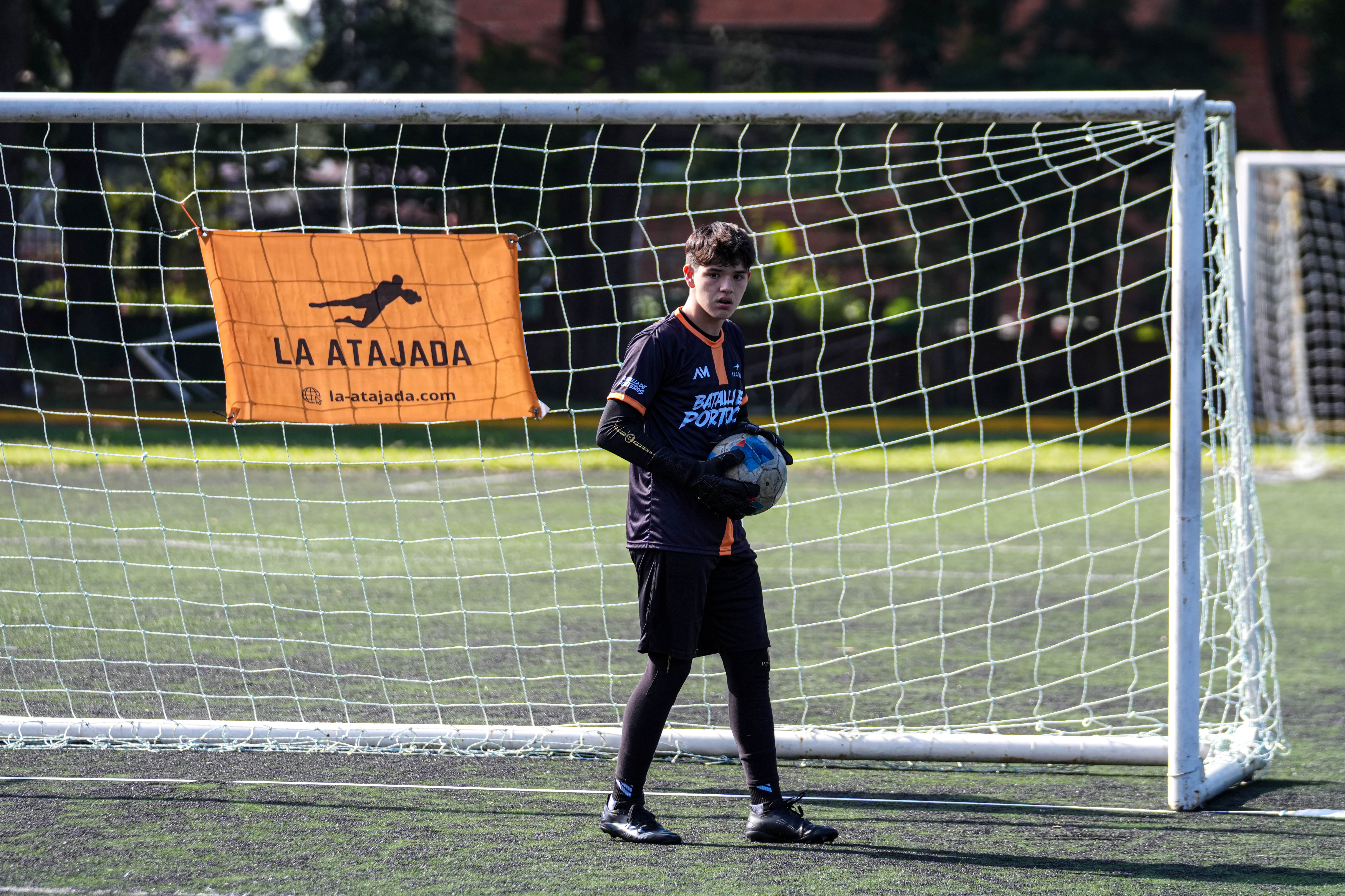 Luis Tellez en la Batalla de Porteros 2025