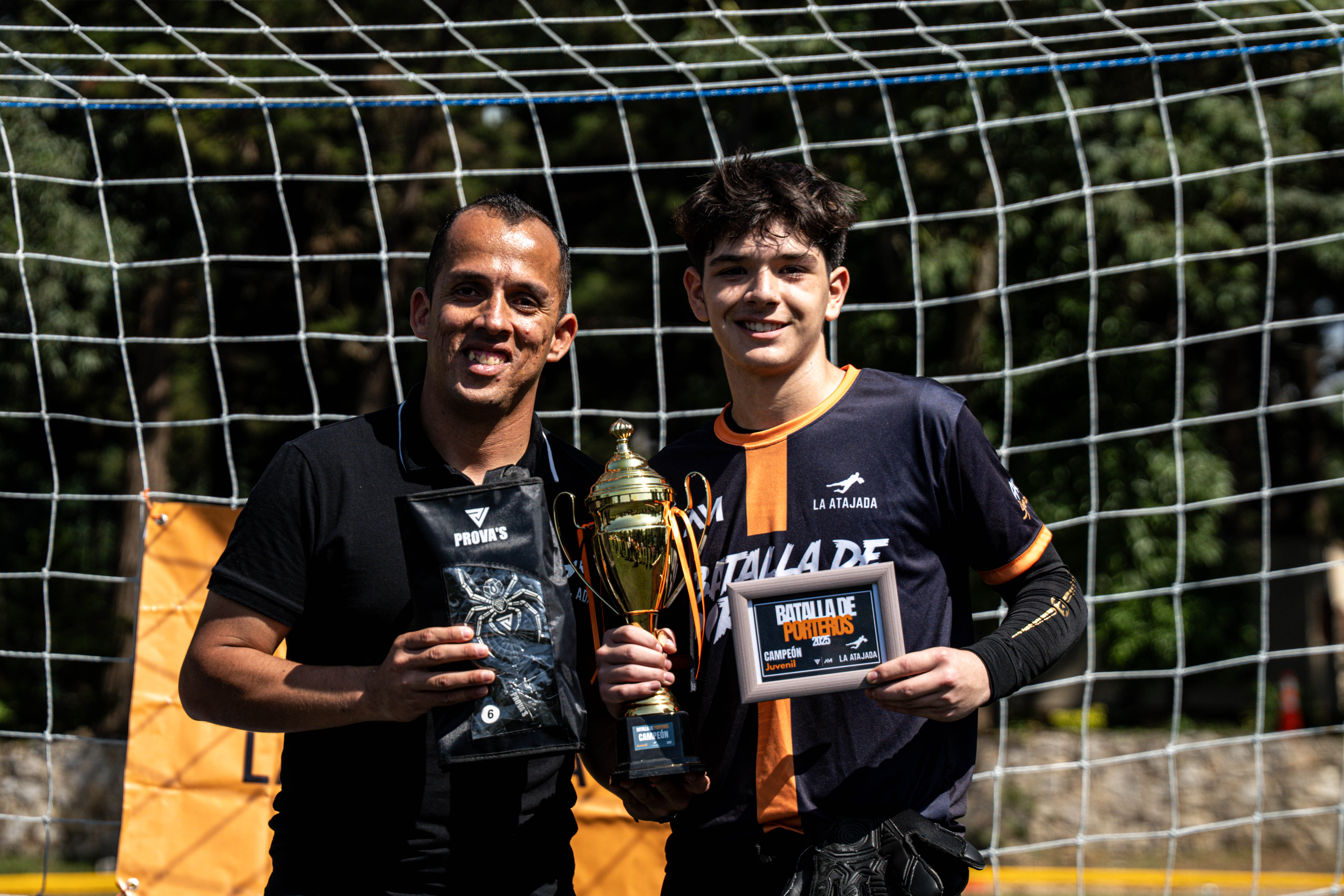 Luis Tellez en la Batalla de Porteros 2025