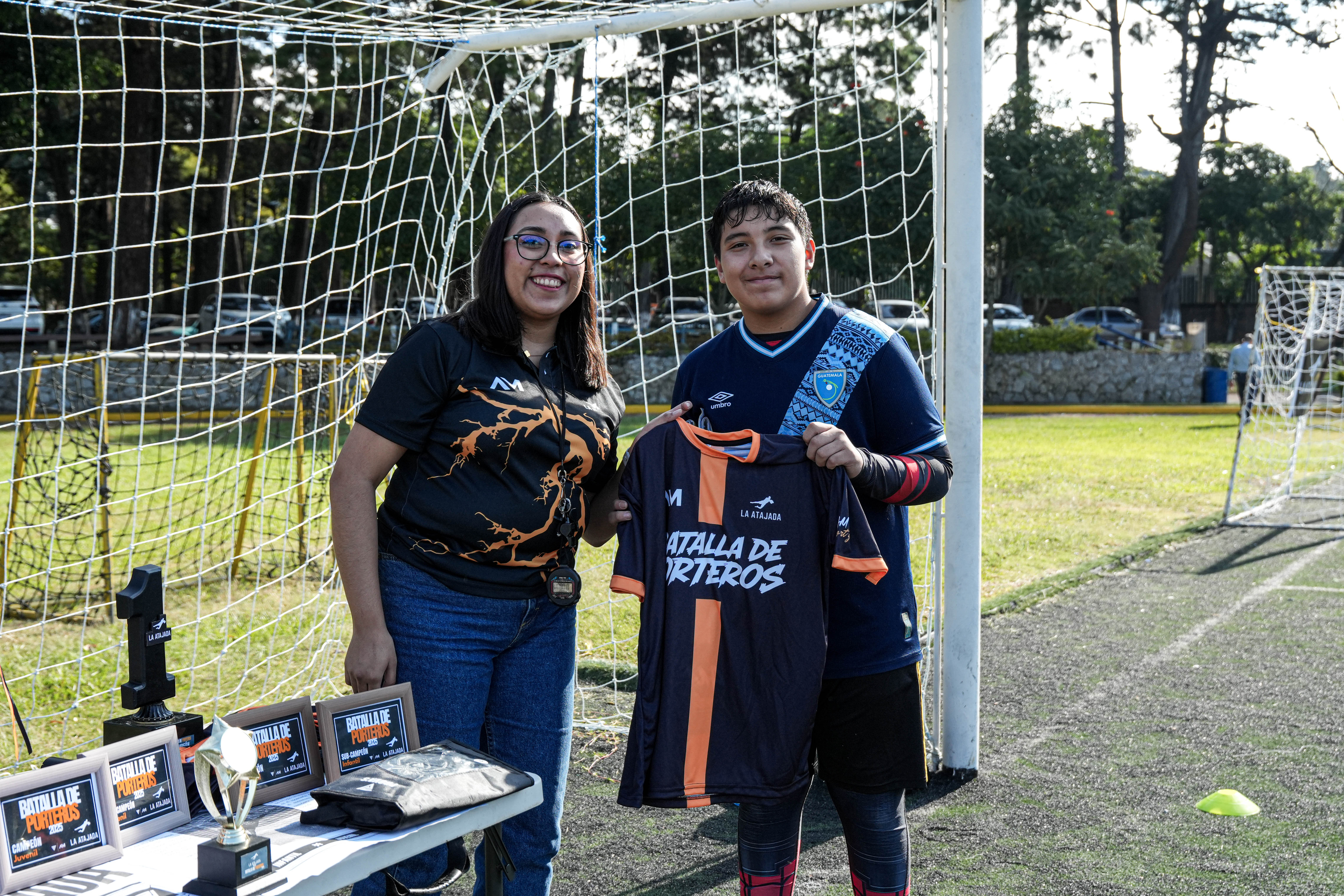 Ian Valdez en la Batalla de Porteros 2025