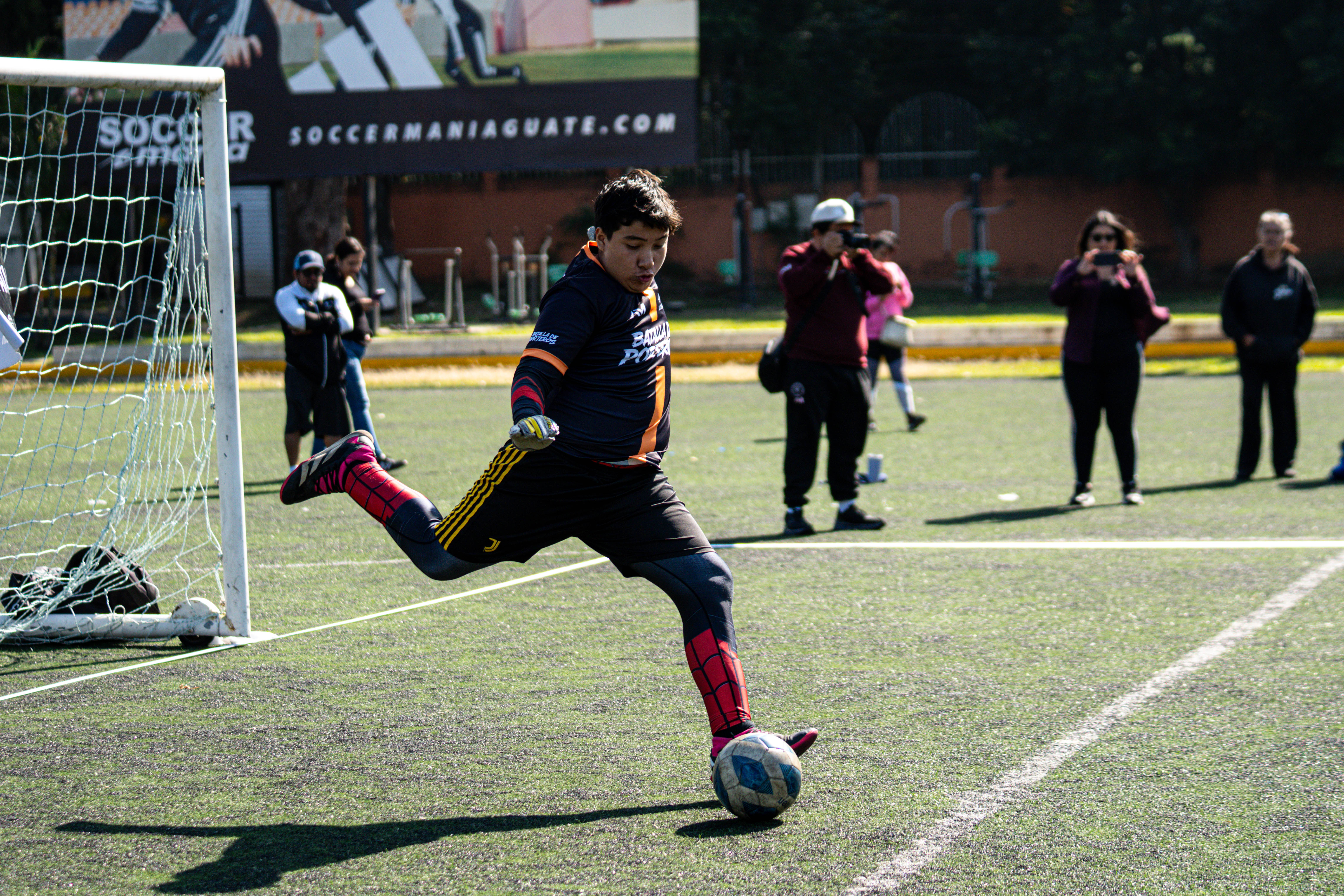 Ian Valdez en la Batalla de Porteros 2025