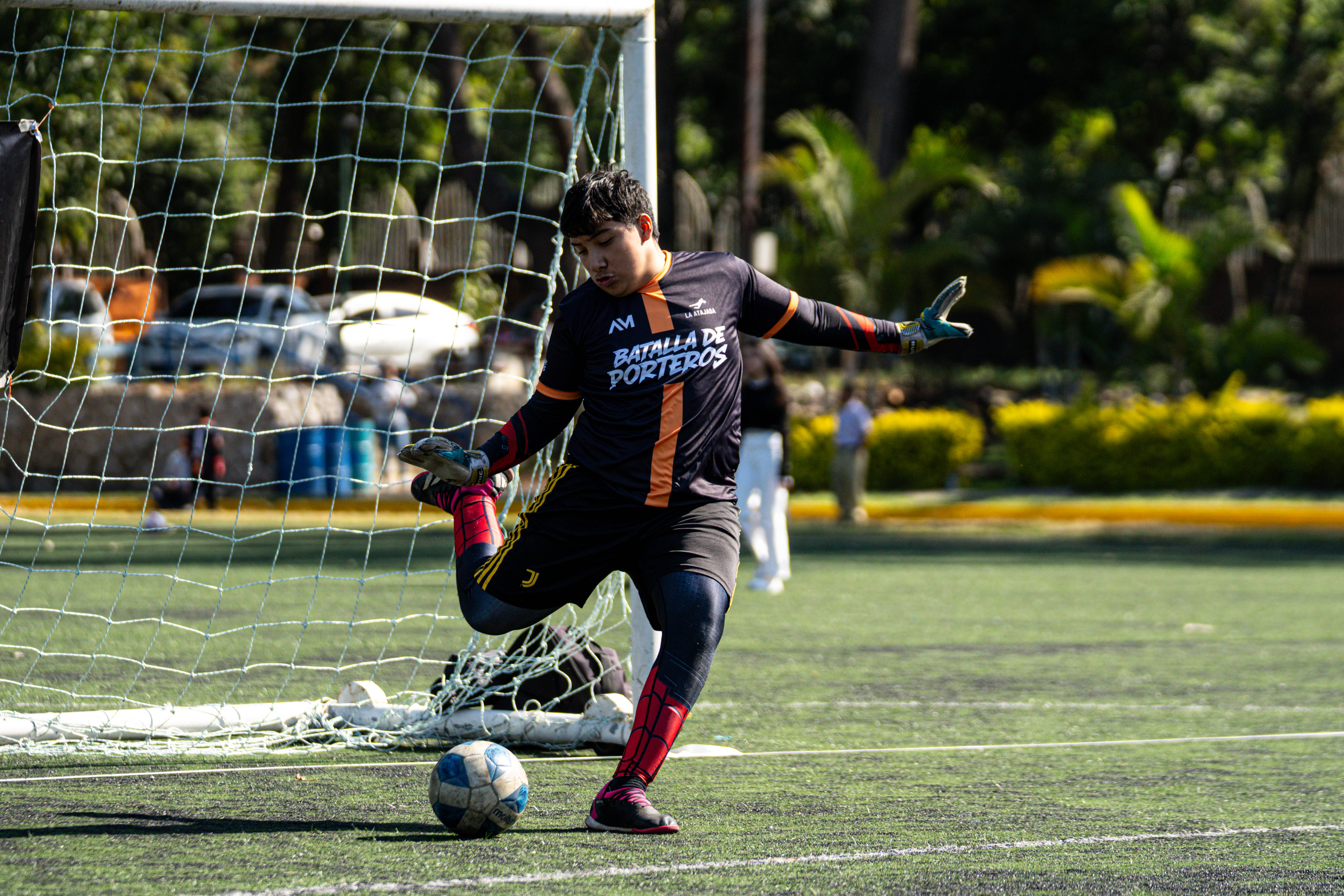 Ian Valdez en la Batalla de Porteros 2025