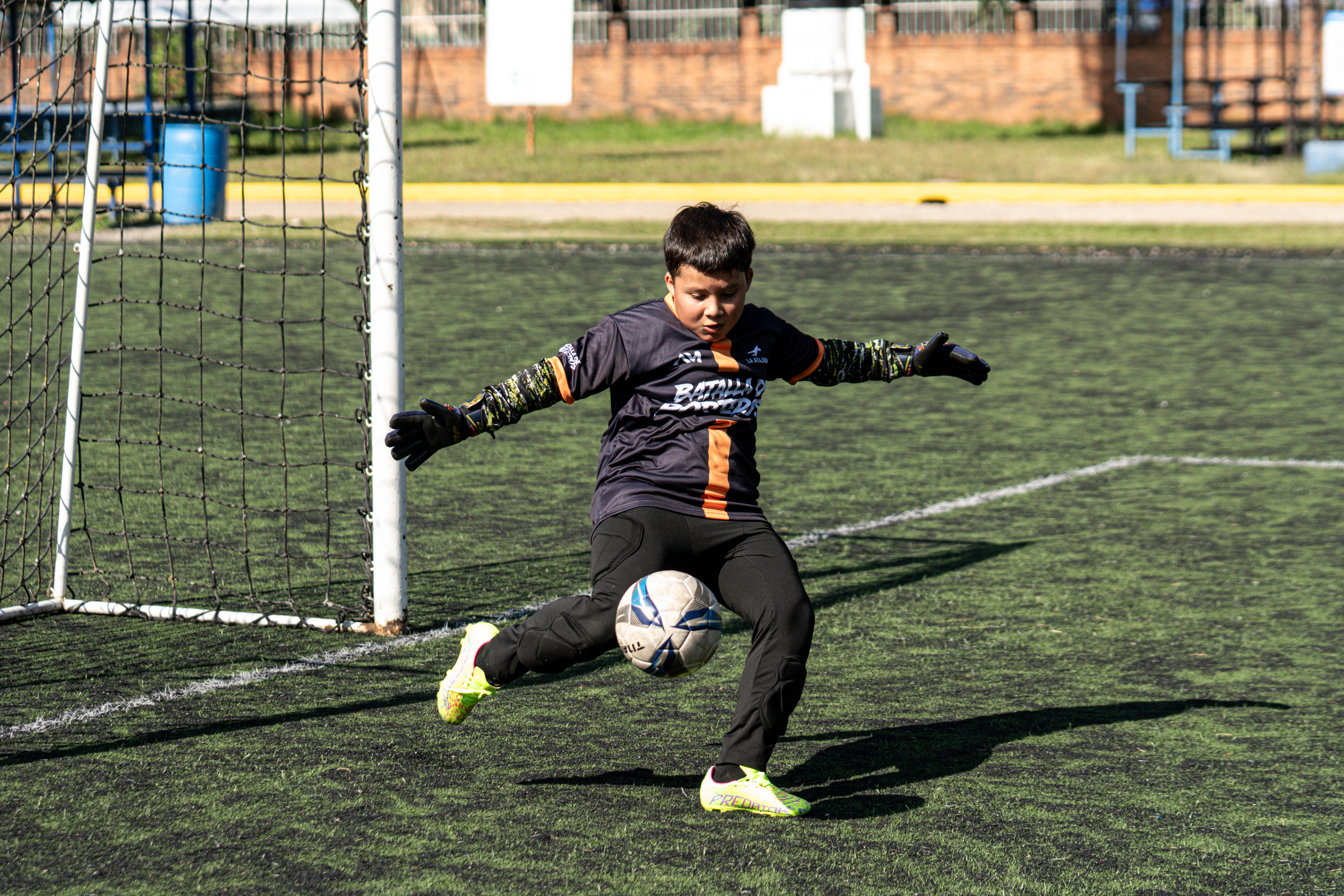 Luis Tellez en la Batalla de Porteros 2025