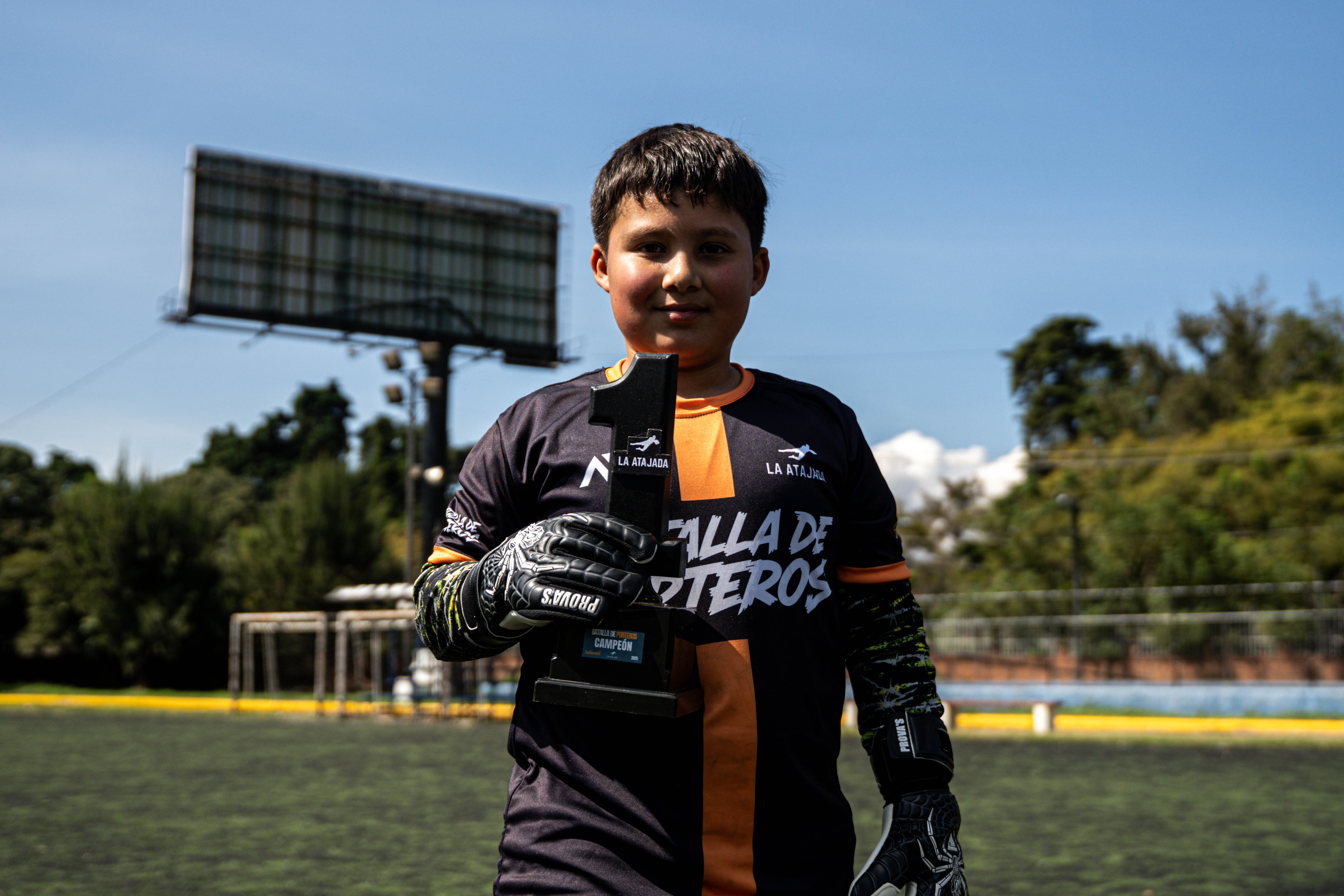 Luis Tellez en la Batalla de Porteros 2025