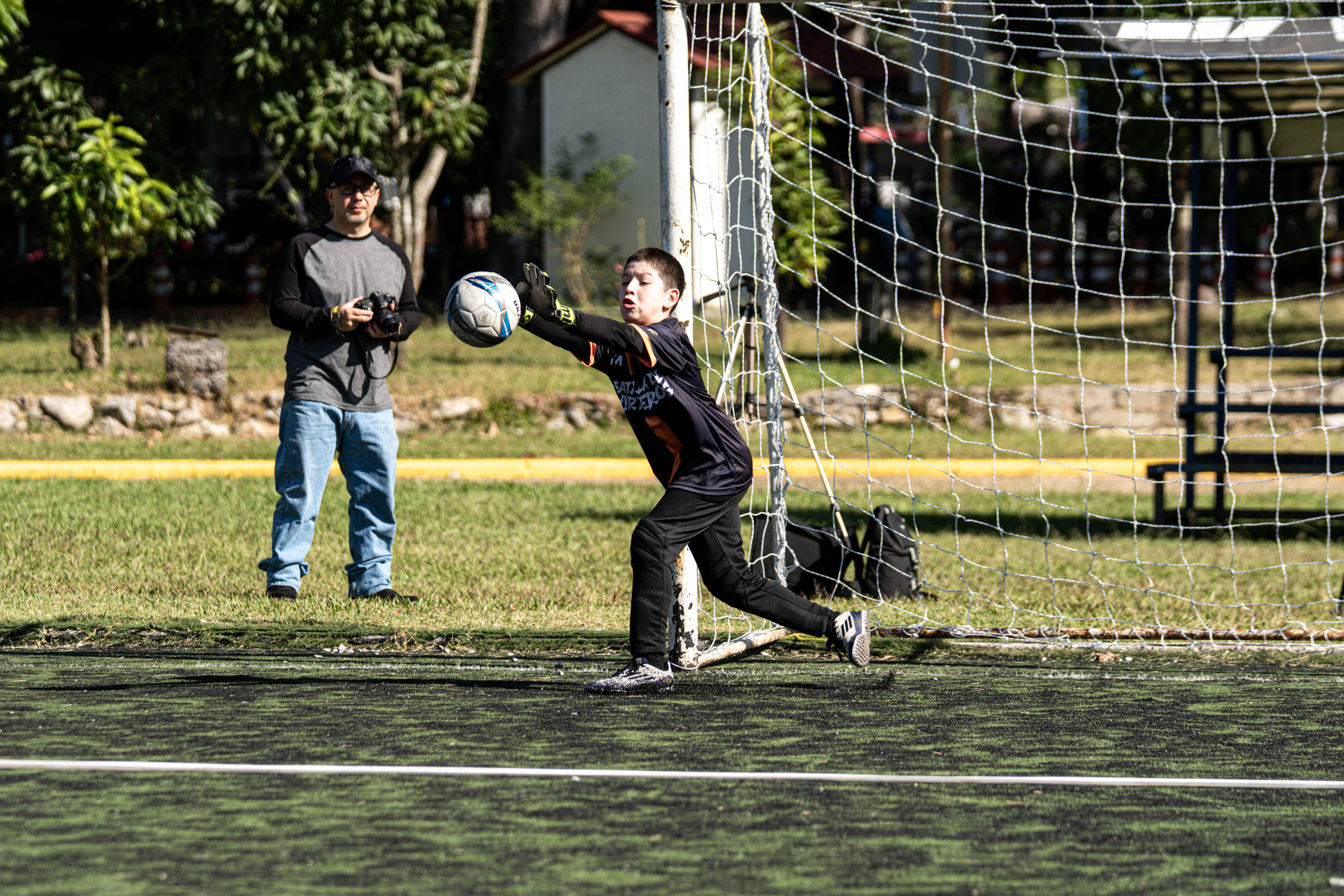 Luis Tellez en la Batalla de Porteros 2025