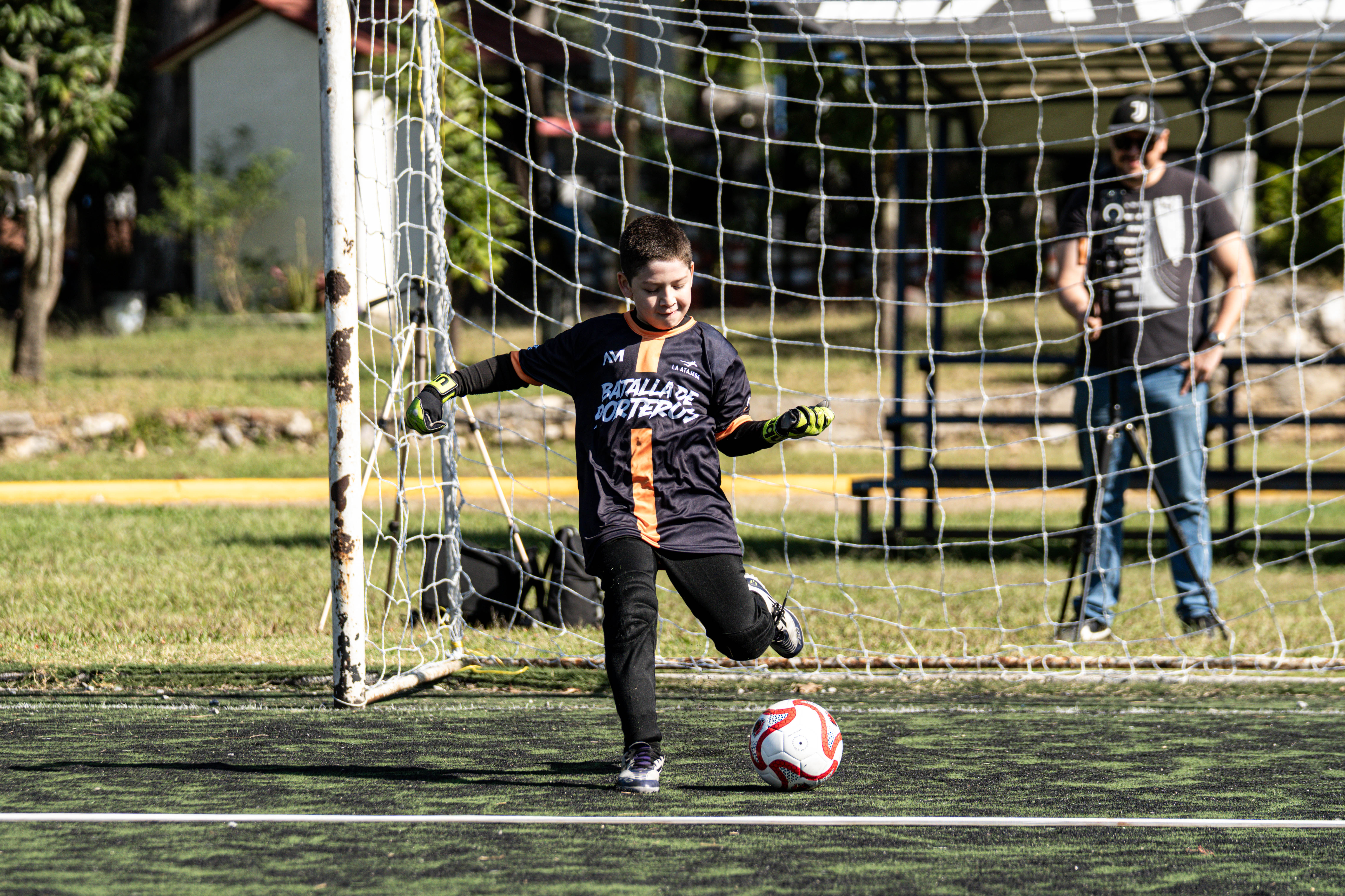 Luis Tellez en la Batalla de Porteros 2025