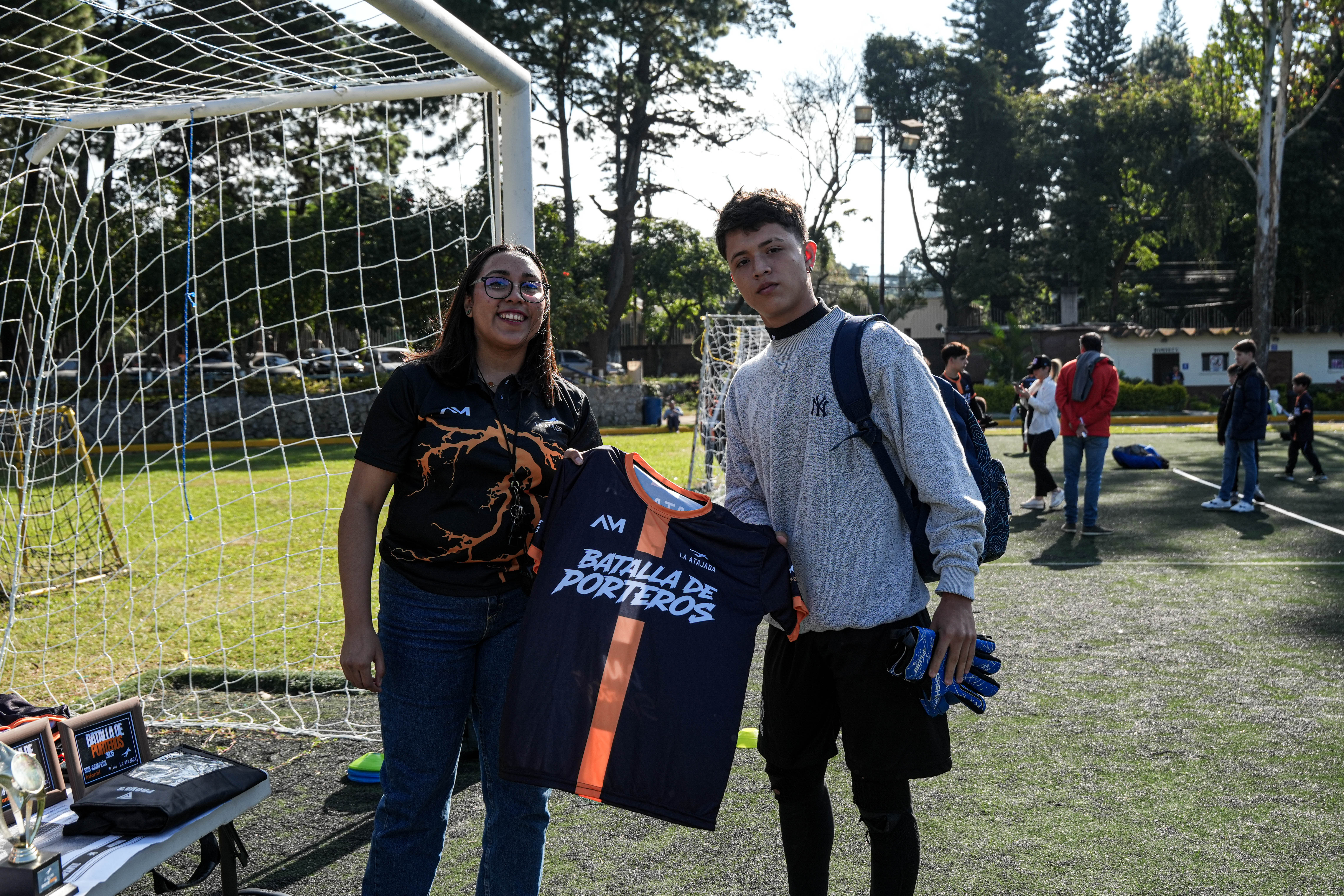 Nicolas Mayen en la Batalla de Porteros 2025