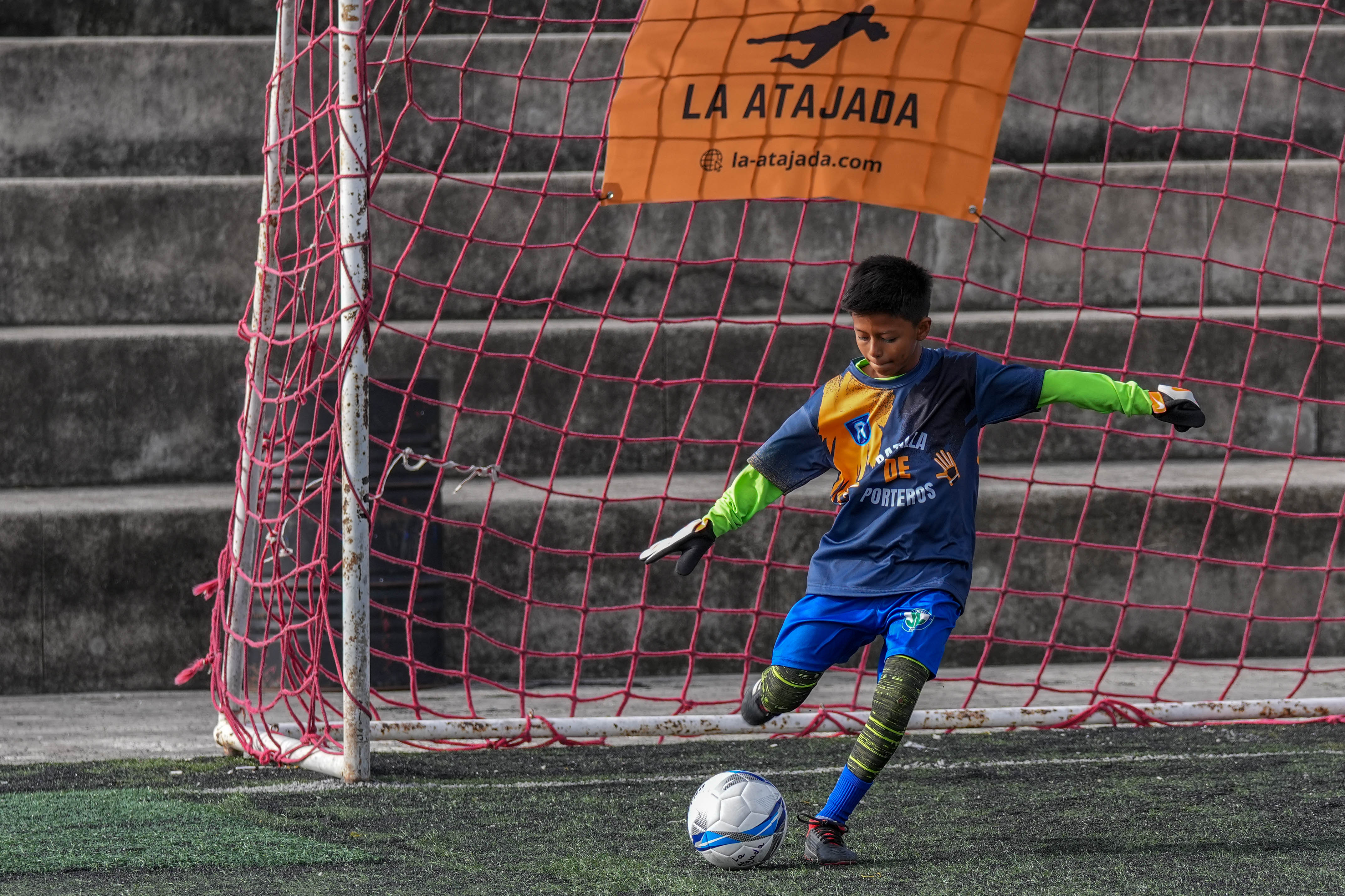 Calentamiento de porteros